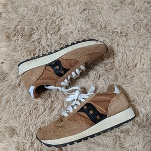 Saucony Jazz Original Sneaker in Brown/Black